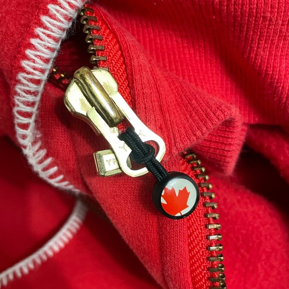 Lululemon  Full Zip Red Scuba size 10 - Picture 6 of 13